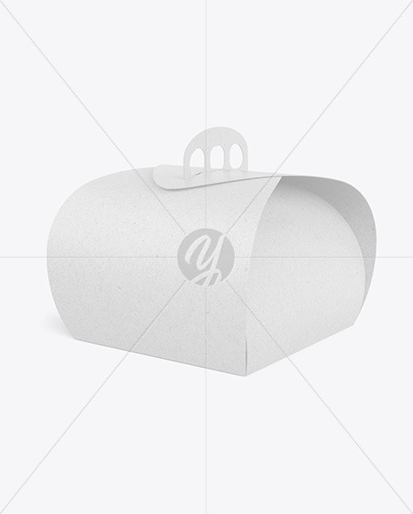 Kraft Box w  Handle Mockup PSD #3