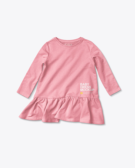 Baby Girl Dress Mockup PSD #2