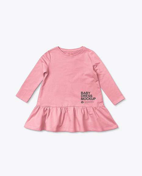 Baby Girl Dress Mockup PSD #2