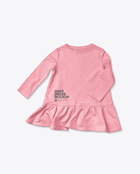 Baby Girl Dress Mockup PSD #2