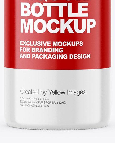 Liquor Bottle Mockup glass 86337