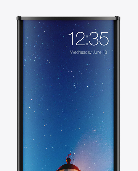 LED Citylight Stand Mockup PSD #2