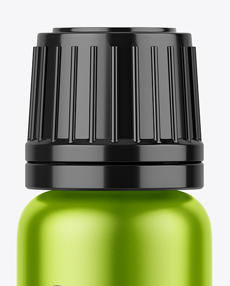 Metallic Bottle Mockup PSD #2