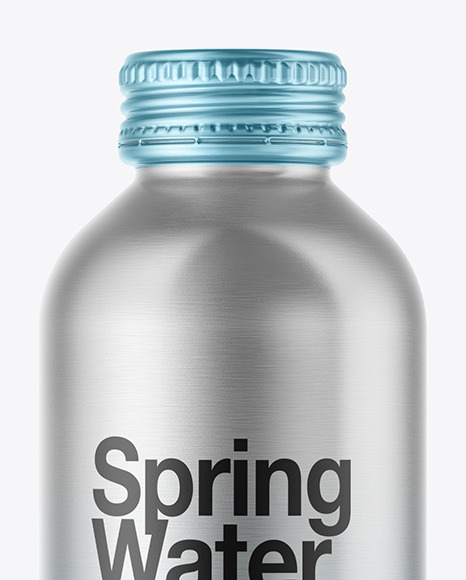 Aluminum Bottle Mockup PSD #6