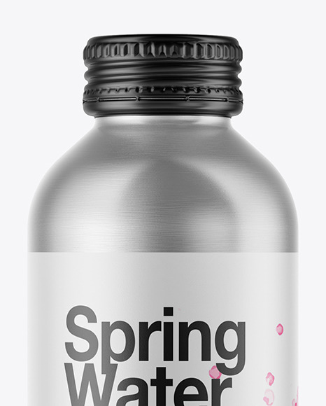 Aluminum Bottle Mockup PSD #7
