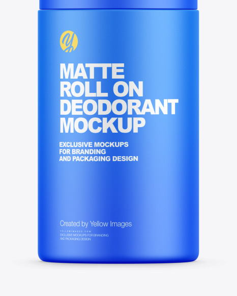 Matte Roll On Deodorant Mockup PSD #5