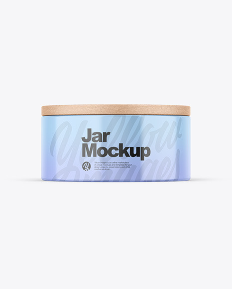 Glossy Jar Mockup