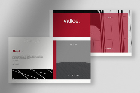 Valloe - Clean Professional Company Presentation