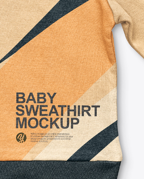 Baby Sweathirt Mockup PSD #5
