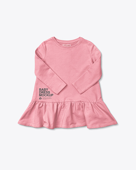 Baby Girl Dress Mockup PSD #2