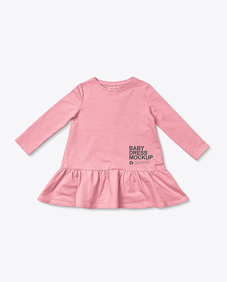 Baby Girl Dress Mockup PSD #2