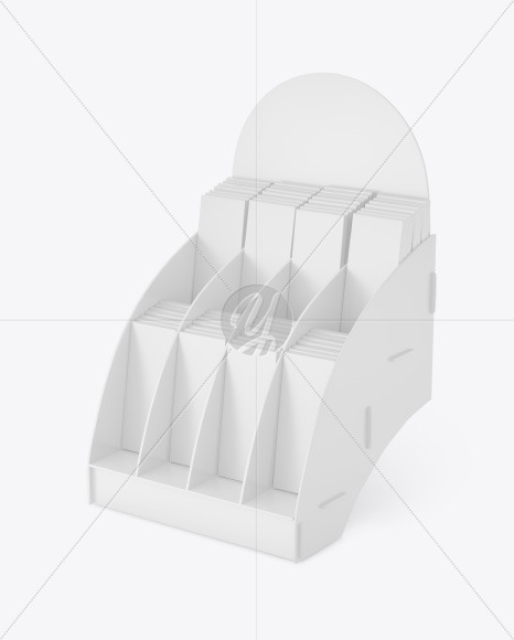 Display Box w  Boxes Mockup   Half Side View PSD #3