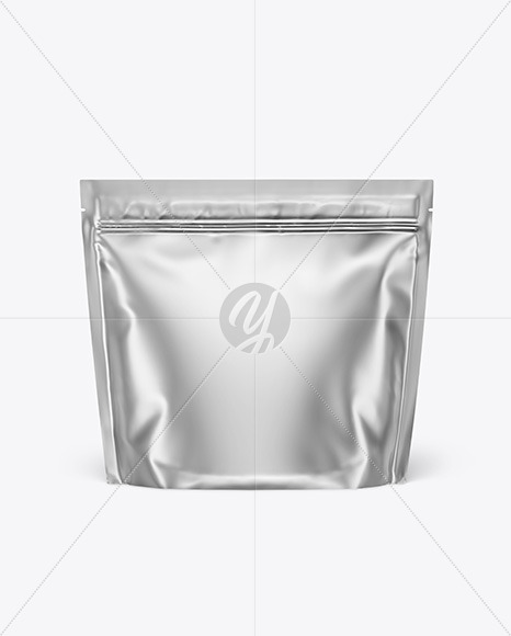 Metallic Stand up Pouch Mockup PSD #3