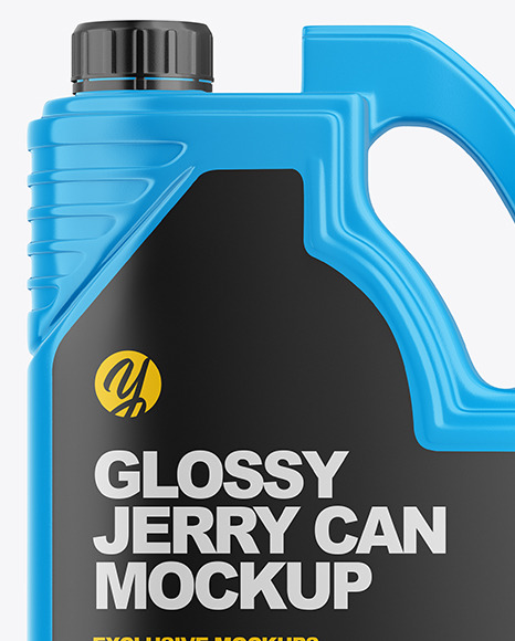 Glossy Jerry Can Mockup PSD #2