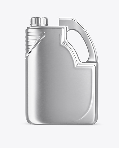 Metallic Jerry Can Mockup PSD #3