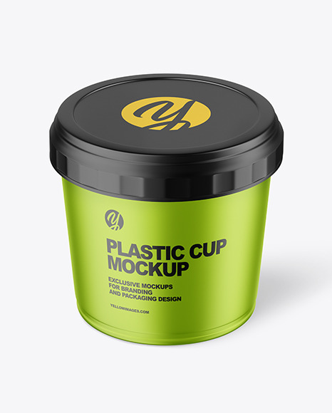 Metallic Cup Mockup