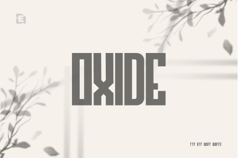 Oxide Font