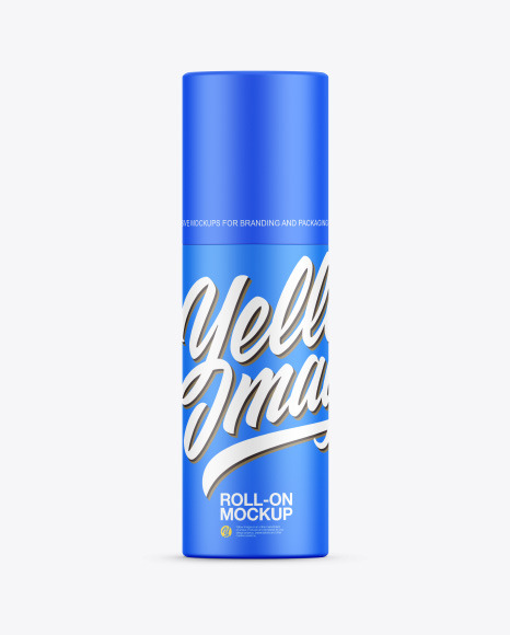 Matte Roll On Deodorant Mockup PSD #2