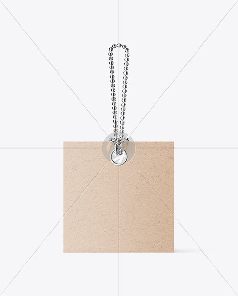 Kraft Paper Label Mockup PSD #3