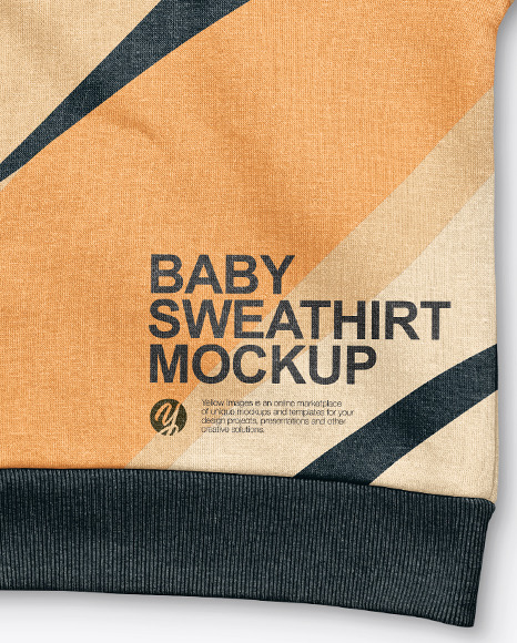 Baby Sweathirt Mockup PSD #5