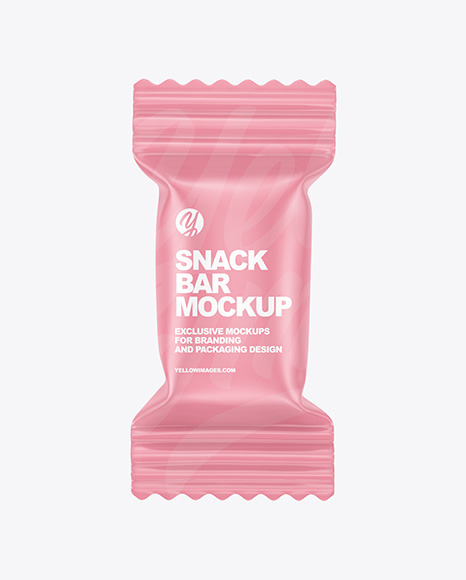Matte Snack Bar Mockup