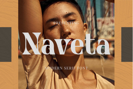 Naveta - Modern Serif Font