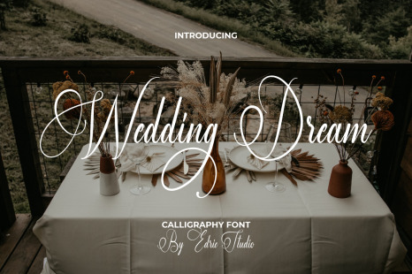 Wedding Dream Calligraphy Font
