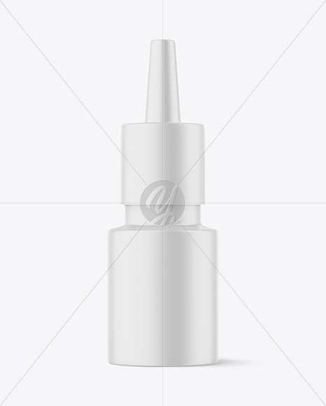 Matte Drops Bottle Mockup PSD #1