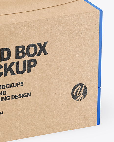 Paper Food Box with Sticks Mockup PSD #5