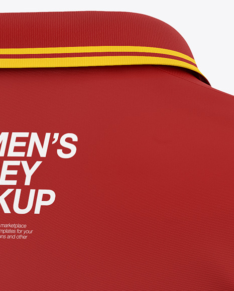 Women s Long Sleeve Polo Shirt Mockup PSD #1