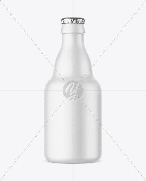 Ceramic Beer Bottle Mockup PSD #3