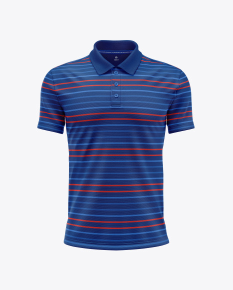 Men s Short Sleeve Polo Shirt Mockup PSD #1