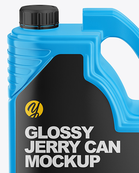 Glossy Jerry Can Mockup PSD #2
