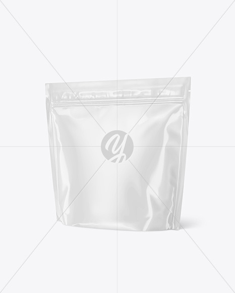 Glossy Stand up Pouch Mockup PSD #3