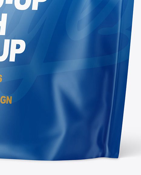 Matte Stand up Pouch Mockup PSD #6