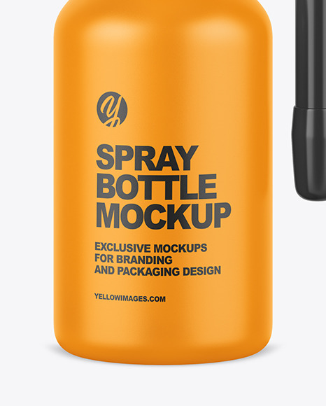 Spray Bottle Mockup PSD #1
