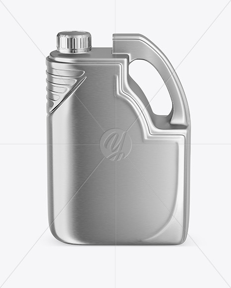 Metallic Jerry Can Mockup PSD #3