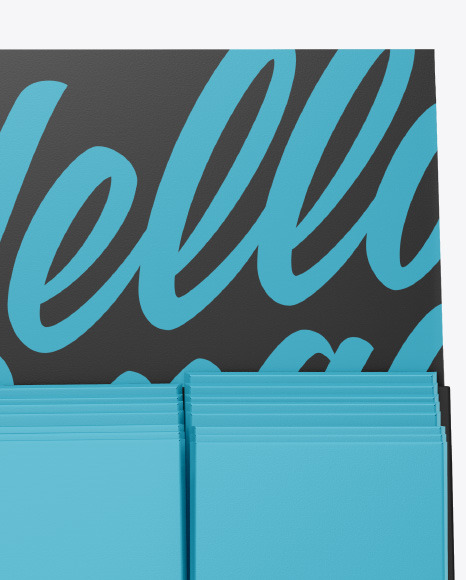 Display Box w  Boxes Mockup   Front View PSD #1