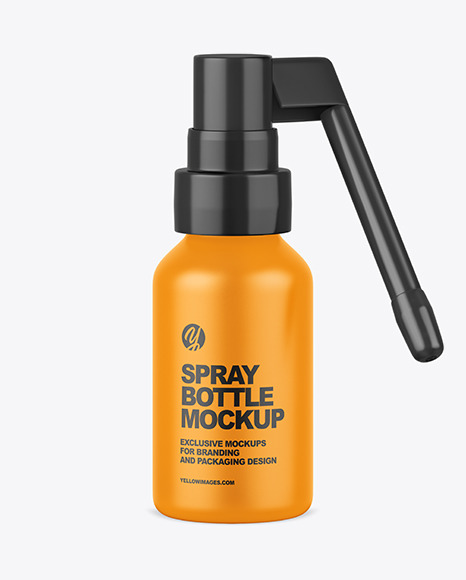 Spray Bottle Mockup