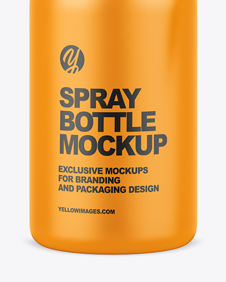 Spray Bottle Mockup PSD #1