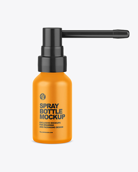 Spray Bottle Mockup