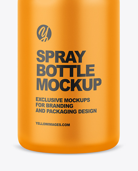 Spray Bottle Mockup PSD #1