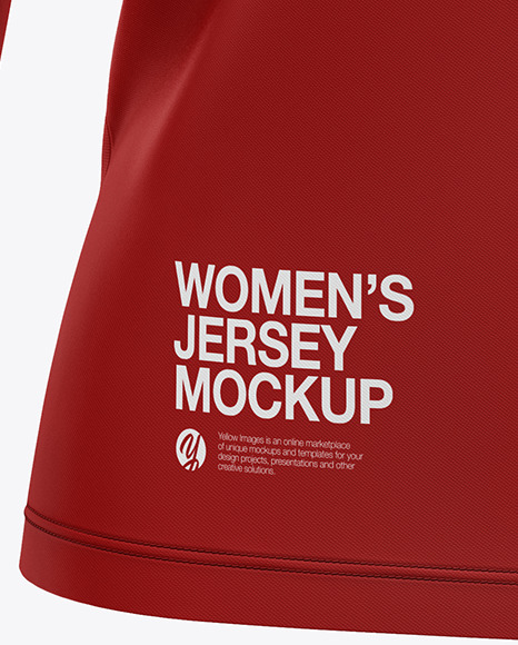 Women s Long Sleeve Polo Shirt Mockup PSD #5