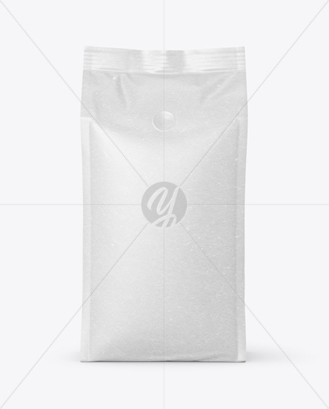 Kraft Coffee Bag Mockup   Front View PSD #3