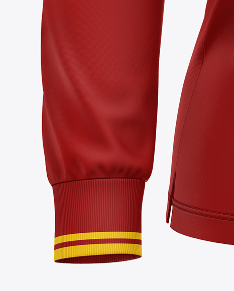 Women s Long Sleeve Polo Shirt Mockup PSD #7