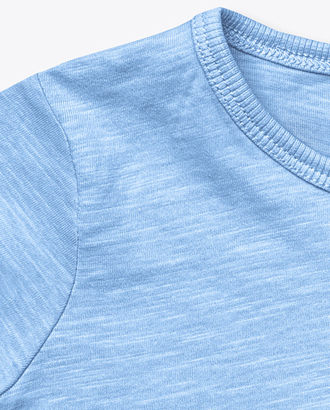 Baby Melange T Shirt Mockup PSD #2