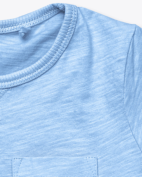 Baby Melange T Shirt Mockup PSD #6