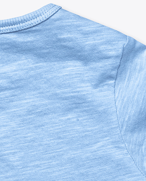 Baby Melange T Shirt Mockup PSD #6