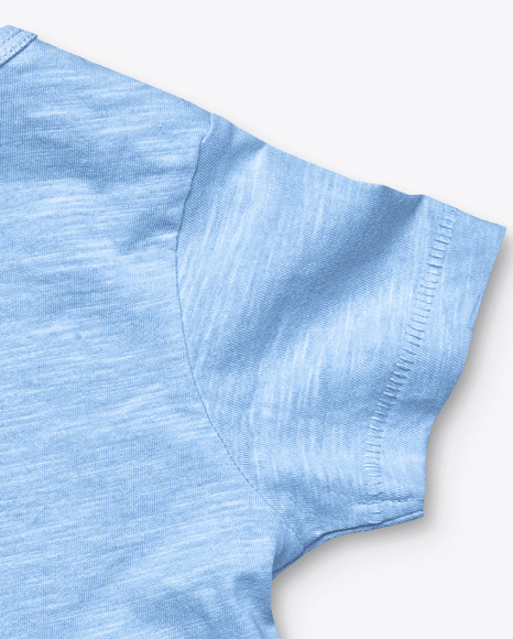 Baby Melange T Shirt Mockup PSD #7