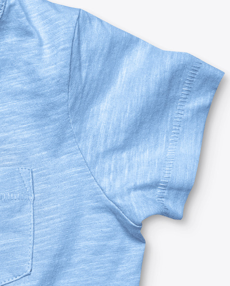 Baby Melange T Shirt Mockup PSD #7